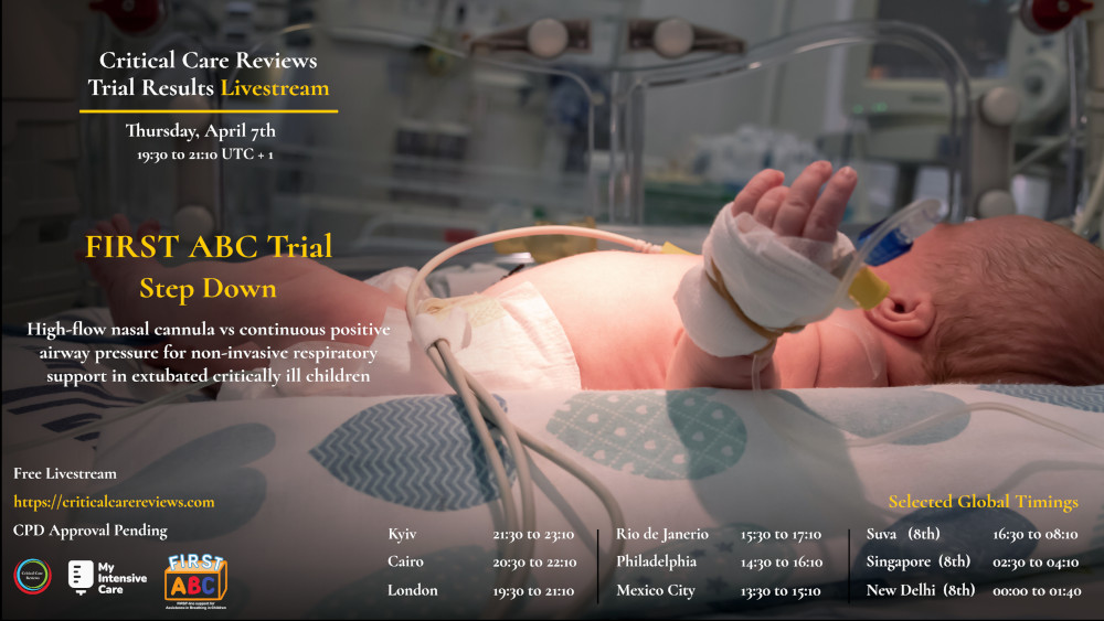 COCA Trial Result Livestream Flyer